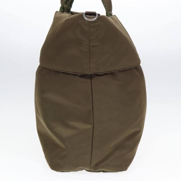 PRADA Tote Bag Nylon Khaki Auth bs16354 - Picture 4 of 16